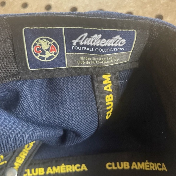 NWT Fan Ink Club America SK-93 Pro Offshore Snapback Hat Cap Blue Adjust SAMPLE - Picture 9 of 10